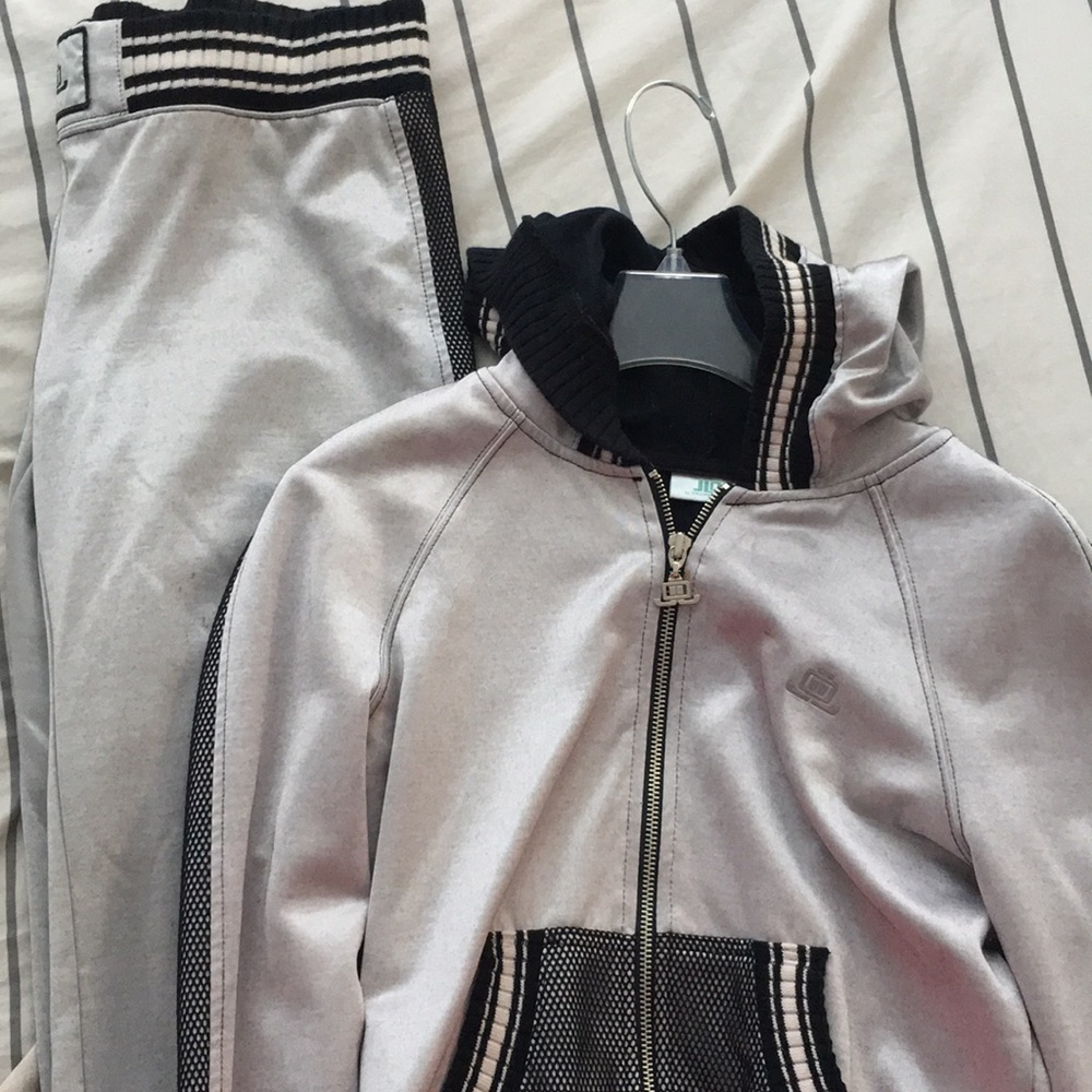 jlo hoodie and pants track suit